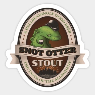 Snot Otter Stout [Full Color Ver.] Sticker